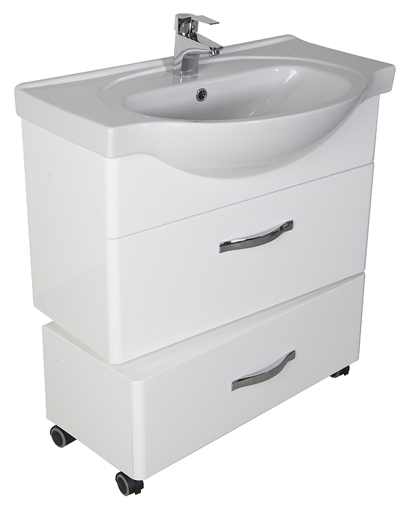 Тумба подкатная Bellezza Анкона 80