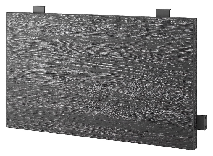 Нижний боковой подвесной экран КОБОР EN2-140 black/glazed (ЛДСП)