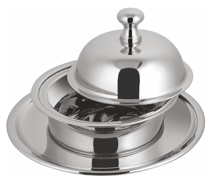 Масленка P.L. Proff Cuisine Hotelware PR 726 d 10/15 см h 10 см нерж. сталь