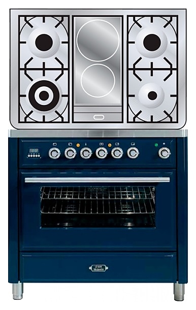 Газовая плита с духовым шкафом ILVE MI-90ID-E3