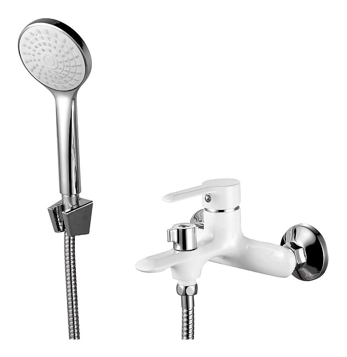 Смеситель для ванны с душем ESKO SORRENTO WHITE SR 54W