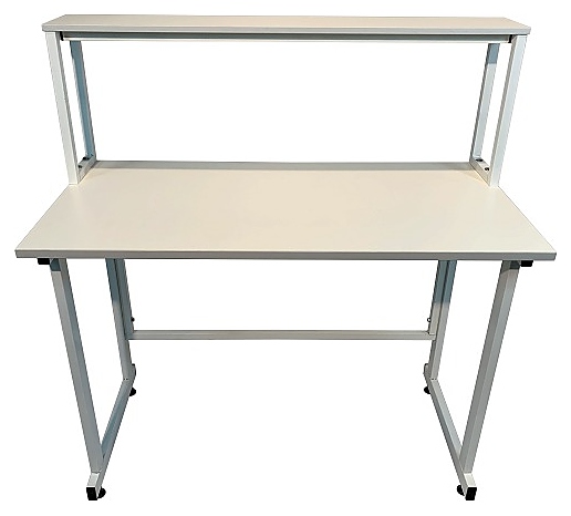 Стол лабораторный с надстройкой Мед Мебель СЛн 16.010 с РУ