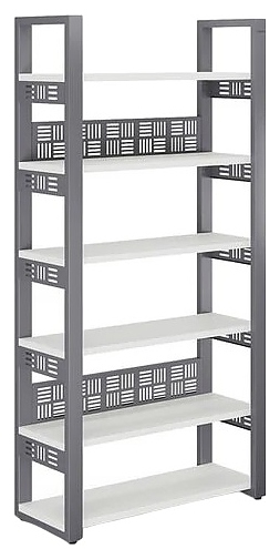 Стеллаж открытый КОБОР SO6-80/36 graphite/premium