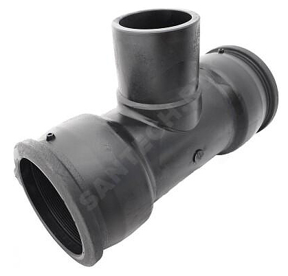 Тройник электросварной EUROSTANDARD Дн 75 Ру16 SDR11