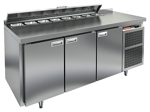 Стол для салатов HICOLD SL2-111SN (1/6) без крышки