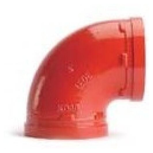 Отвод LEDE (колено) под муфту 90гр грувлок XGQT01 Ду200 (Дн219)