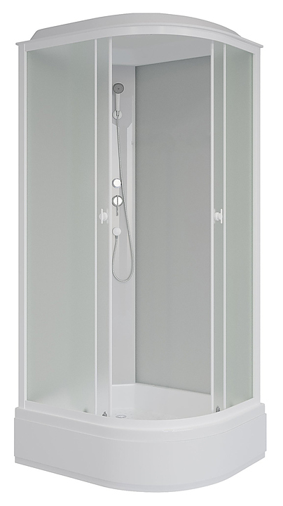 Кабина душевая Niagara Promo P90/80/26L/MT 90х80х215 см, левая