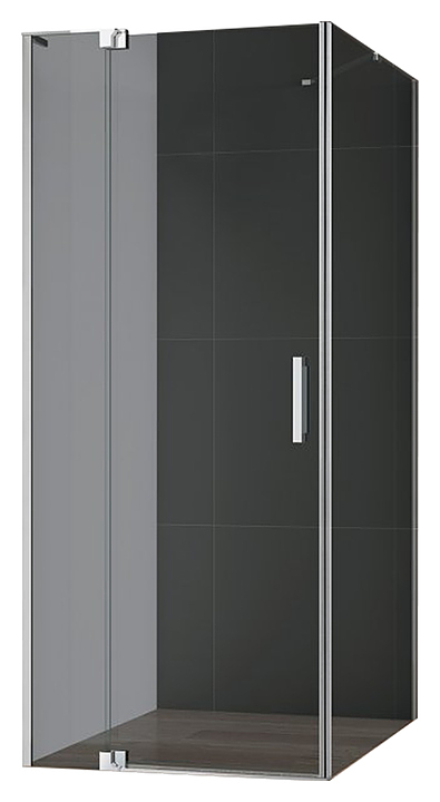 Уголок душевой CEZARES SLIDER-AH-1-90-100/110-GRIGIO-Cr