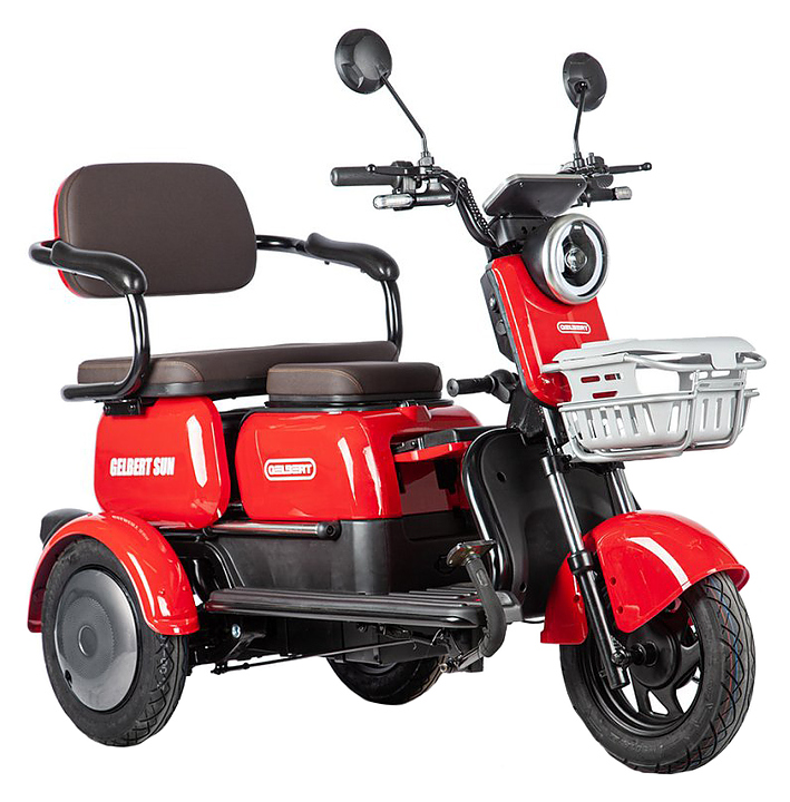 Трицикл Rutrike Gelbert Sun красный