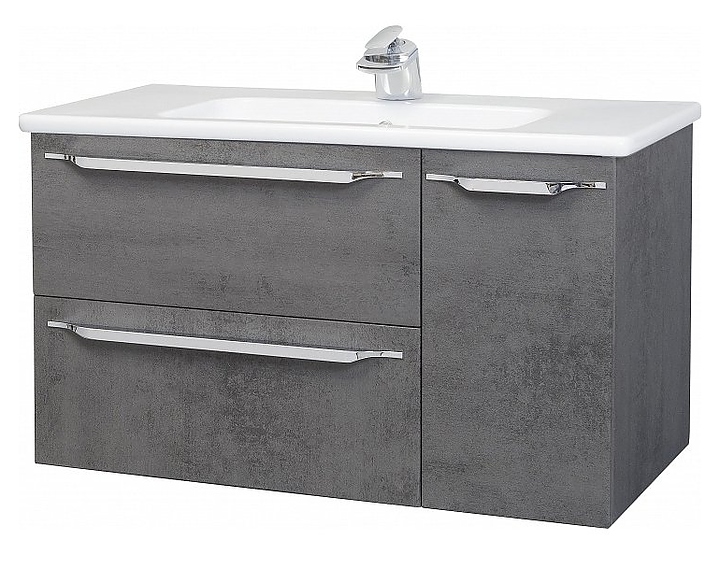 Тумба под раковину Bellezza Луиджи 100 серая