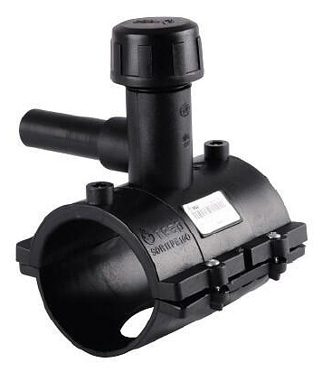 Седелка электросварная TEGA ПЭ100 Дн 90х32 Ру16 SDR11 с фрезой