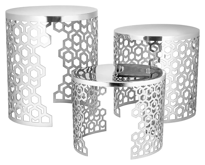 Подставка фуршетная P.L. Proff Cuisine HCBR 12502 Hotelware 21х21х22 см (нерж. сталь)