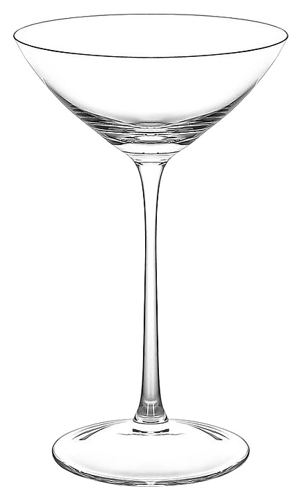 Бокал для мартини MGline 160 мл d=102 мм h=165 мм (хрустальное стекло)