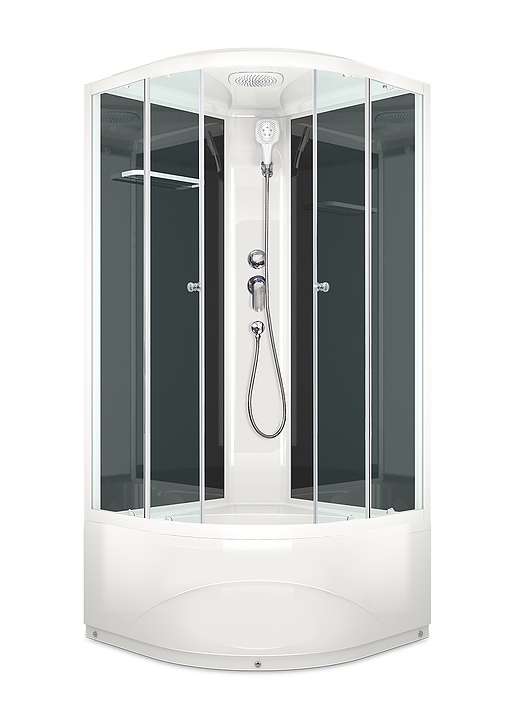 Душевая кабина Domani-Spa Delight 99 high DS01D99HBCl00 90х90 см