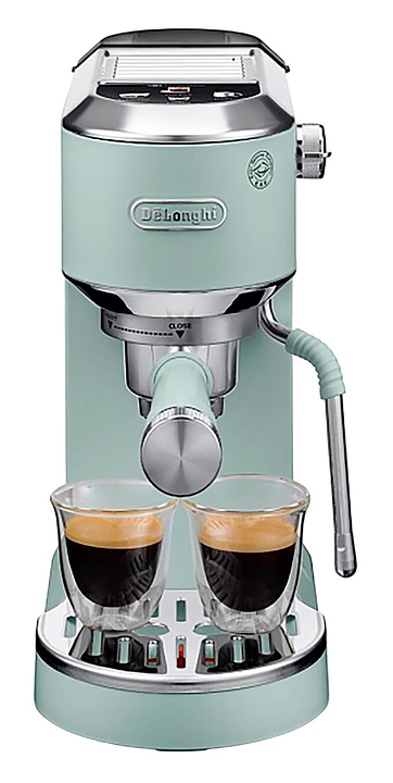 Кофеварка рожковая De'Longhi EC 890.GR 1450 Вт серо-зеленый