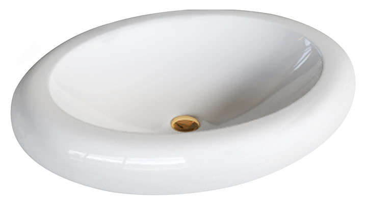 Раковина ORANGE B08-640w 63,5х45,5 см, фарфор