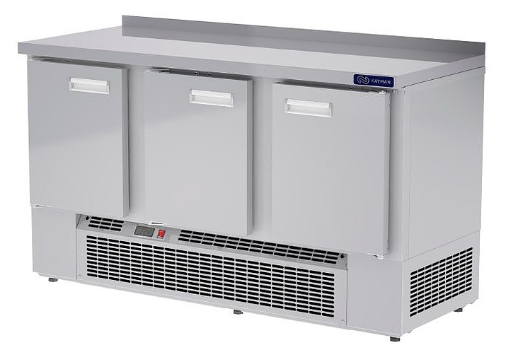 Стол холодильный KAYMAN КСХ-111/60-Н (3 двери)