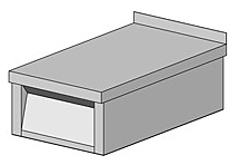 Модуль нейтральный ЦМИ МНПИБ-40/70 с бортом (400х700х230 мм)