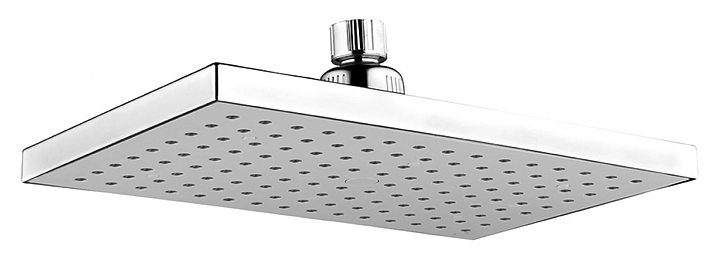 Душевая лейка верхняя LEMARK LM8039C прямоугольная, 250х160 мм, хром