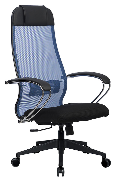 Кресло без основания Метта Комплект 18 черно-синее