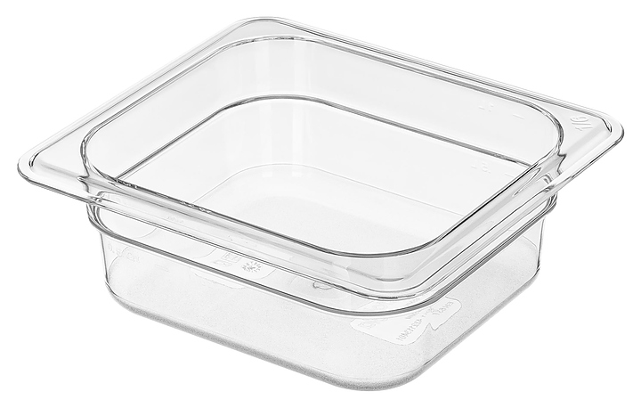 Гастроемкость Restola 422113401 GN 1/6-65 (265х162х65) поликарбонат