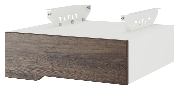 Тумба подвесная КОБОР T-1 white/charlston