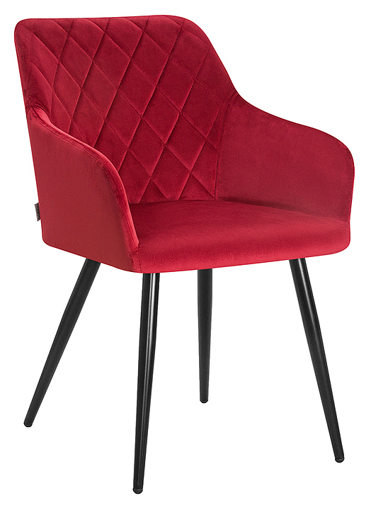 Стул обеденный DOBRIN 8266-LML ROBERT (бордовый, черный)