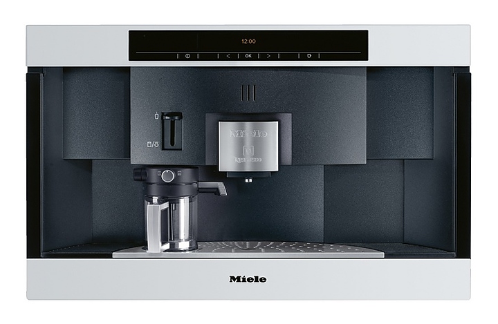 Встраиваемая кофемашина Miele CVA 3660 алюминий