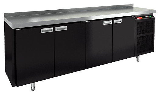 Стол холодильный барный HICOLD BN 1111/TN BAR Black