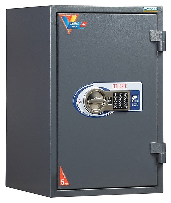 Сейф Valberg ГАРАНТ 67 T EL, 40/12 л, графит