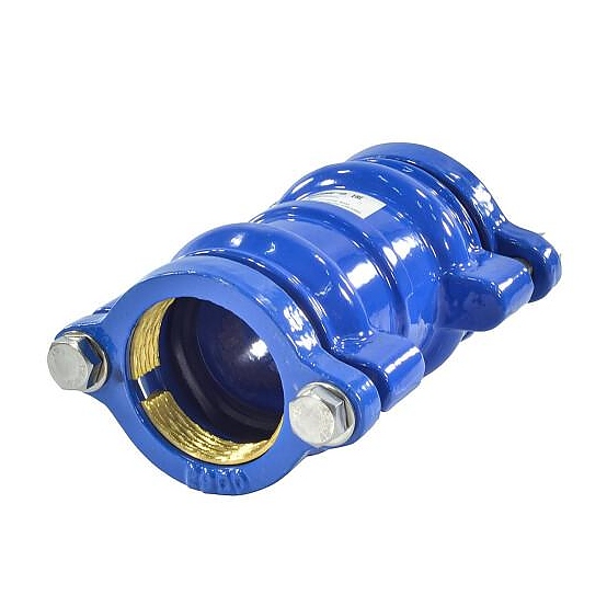 Муфта Benarmo чугун соединительная для ПЭ труб Ду 300 (Дн 315-315) Ру10/16 ДРК-Е