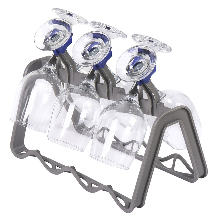 Корзина для бокалов Maunfeld DG-WM 330х174х230 мм серый