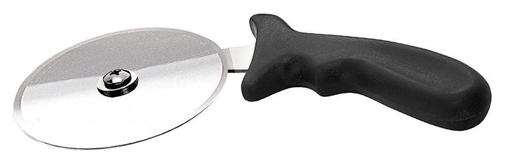 Нож роликовый для пиццы P.L. Proff Cuisine MPHPC4K d=10 см (нерж. сталь) с черной рукояткой (пластик)