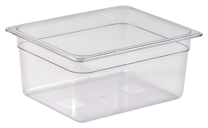 Гастроемкость Luxstahl JW-P126 GN 1/2-150 (327x265х150) поликарбонат
