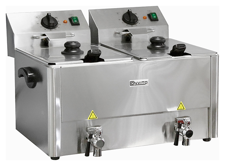 Фритюрница Convito HDF8+8: 8L+8L