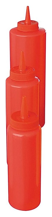 Емкость для соуса P.L. Proff Cuisine 90001131 675 мл, красная