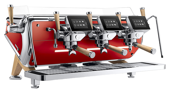 Кофемашина Astoria (C.M.A.) Storm4000 SAEP/3 FRC красная