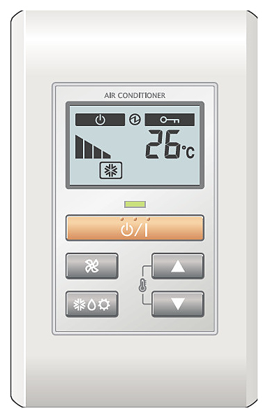 Стационарный пульт управления Fujitsu UTB-YPB