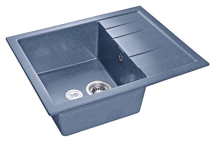Кухонная мойка GranFest Quadro GF-Q650L графит