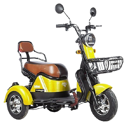 Трицикл Rutrike Шкипер желтый
