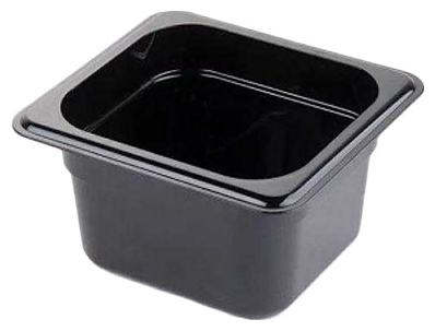 Гастроемкость Enigma Cookware 1/6*100mm black GN1/6-100 (176х162х100) поликарбонат черная