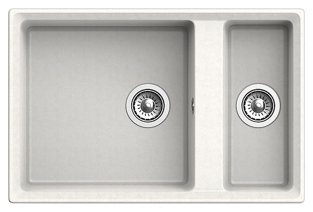 Кухонная мойка GranFest Level GF-LV-760K белый