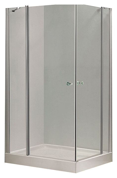 Уголок душевой CEZARES TRIUMPH-D-AH-2-110/100-C-Cr 110х100х195 см