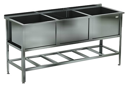 Ванна моечная КОБОР ВМСБ/3-175/60/430