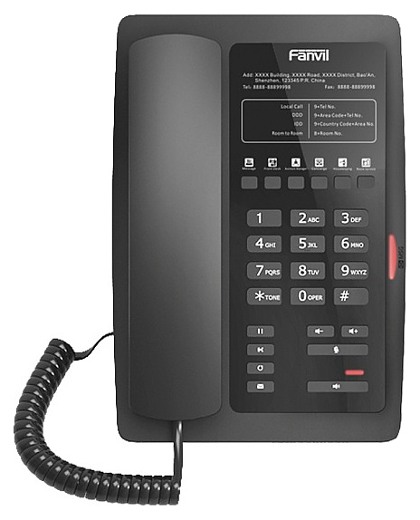 IP-телефон отельный Fanvil H3W