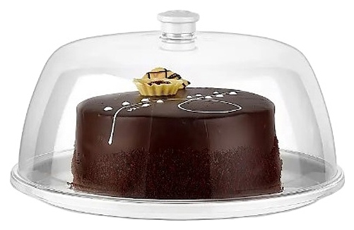 Поднос для подачи Gastroplast GFT-15/W d=30 см (поликарбонат) белый