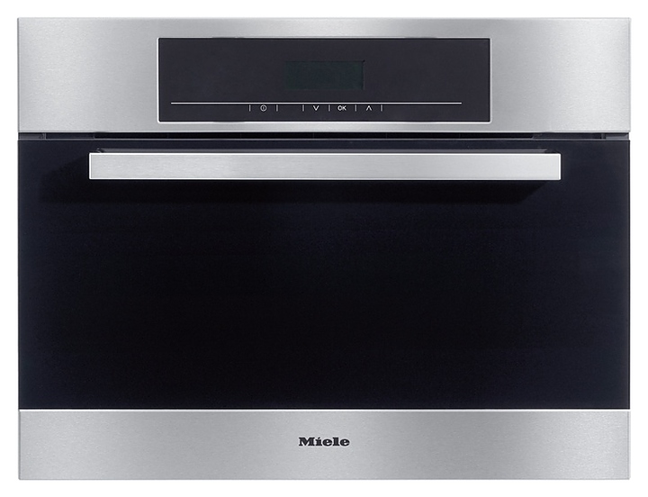 Встраиваемая пароварка Miele DG 5040 сталь CleanSteel