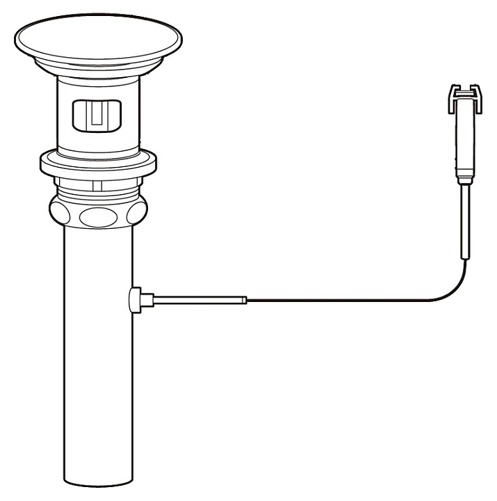 Сливной клапан для раковины TOTO TR VM5D419#XW
