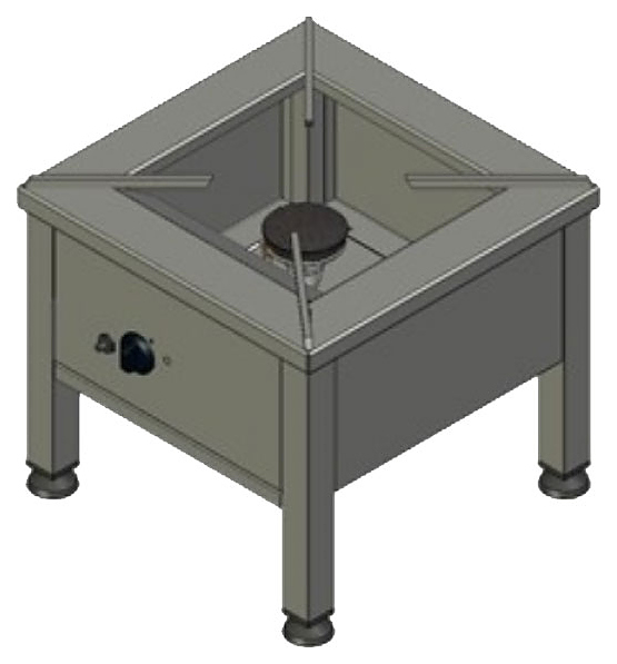 Плита-табурет газовая Вулкан HSL 02 8196