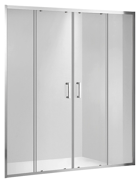 Дверь душевая Gemy Victoria S30192E 140х190 см, в нишу, раздвижная